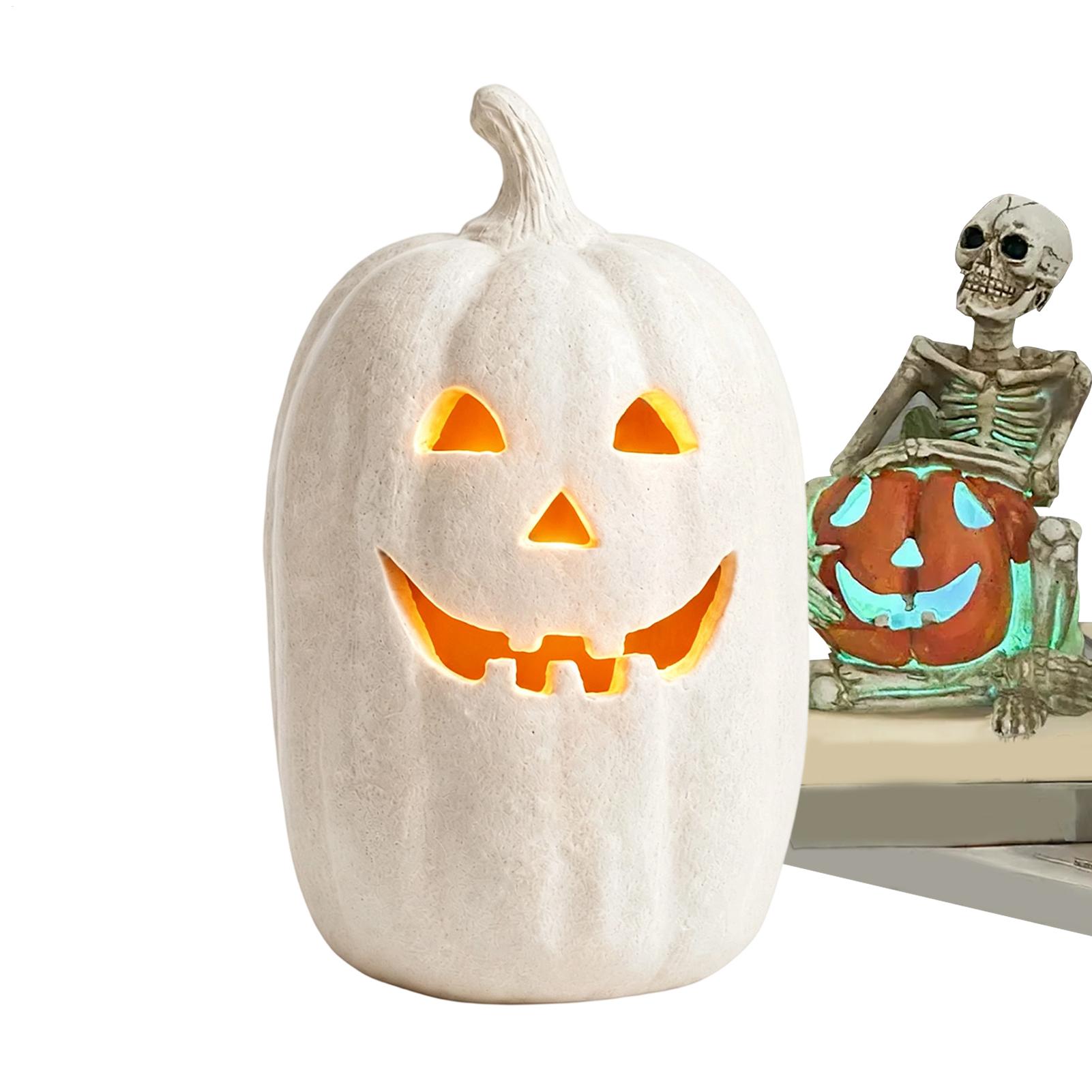 Home Decor Handmade - Halloween Pumpkins Crafts Resin Handmade Pumpkin