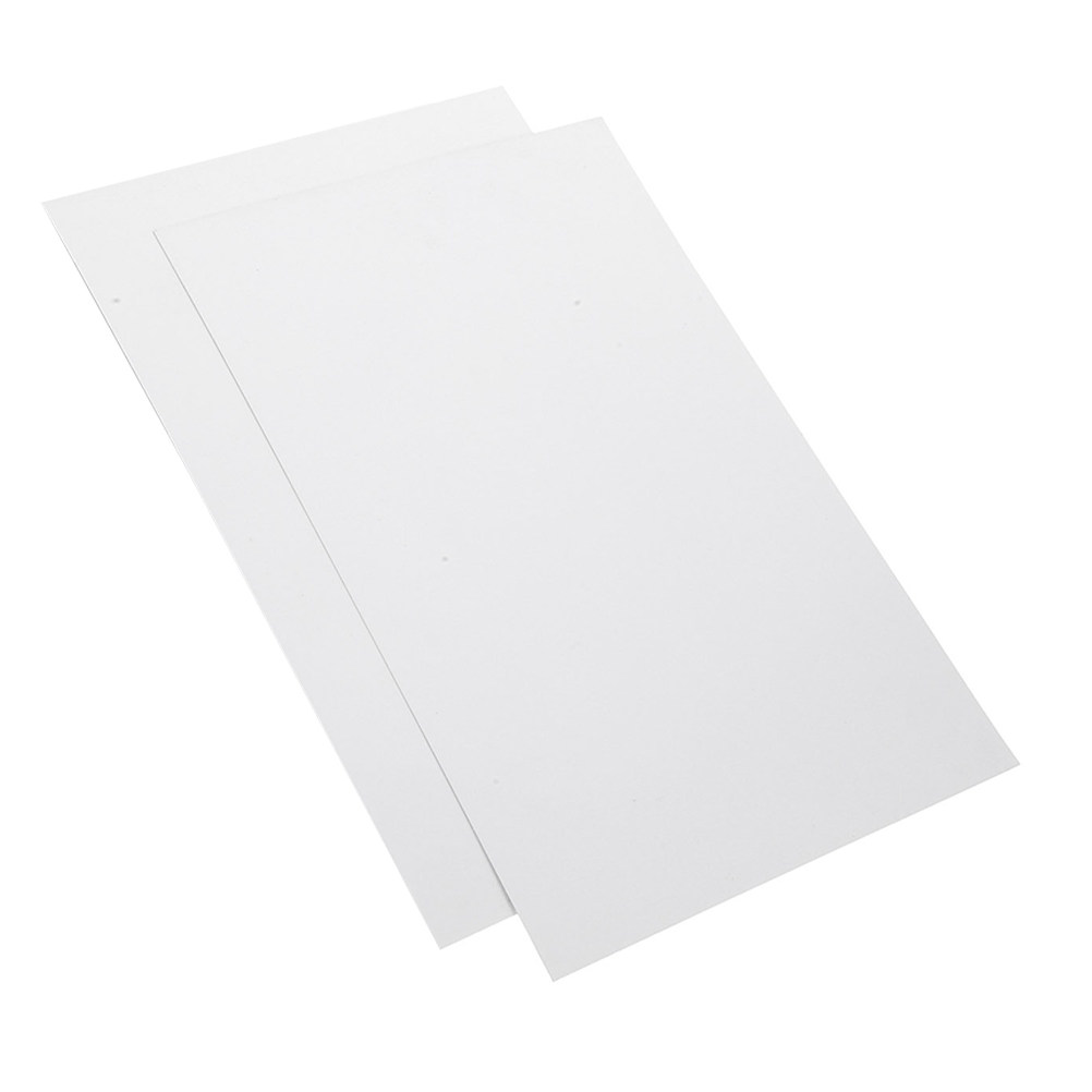 Home Decor White - 2Pcs Aluminum Sublimation Blanks White 30x20cm