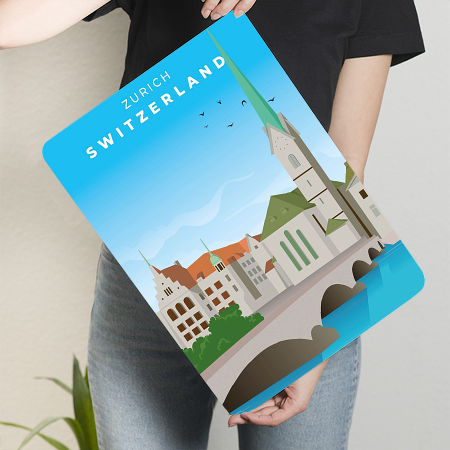Zurich Switzerland Cityscape M - Home Decor Zurich ulasan dan harga