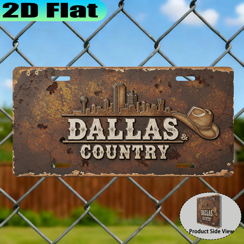 2D Flat Dallas & Country Cowbo - Home Decor Dallas ulasan dan harga