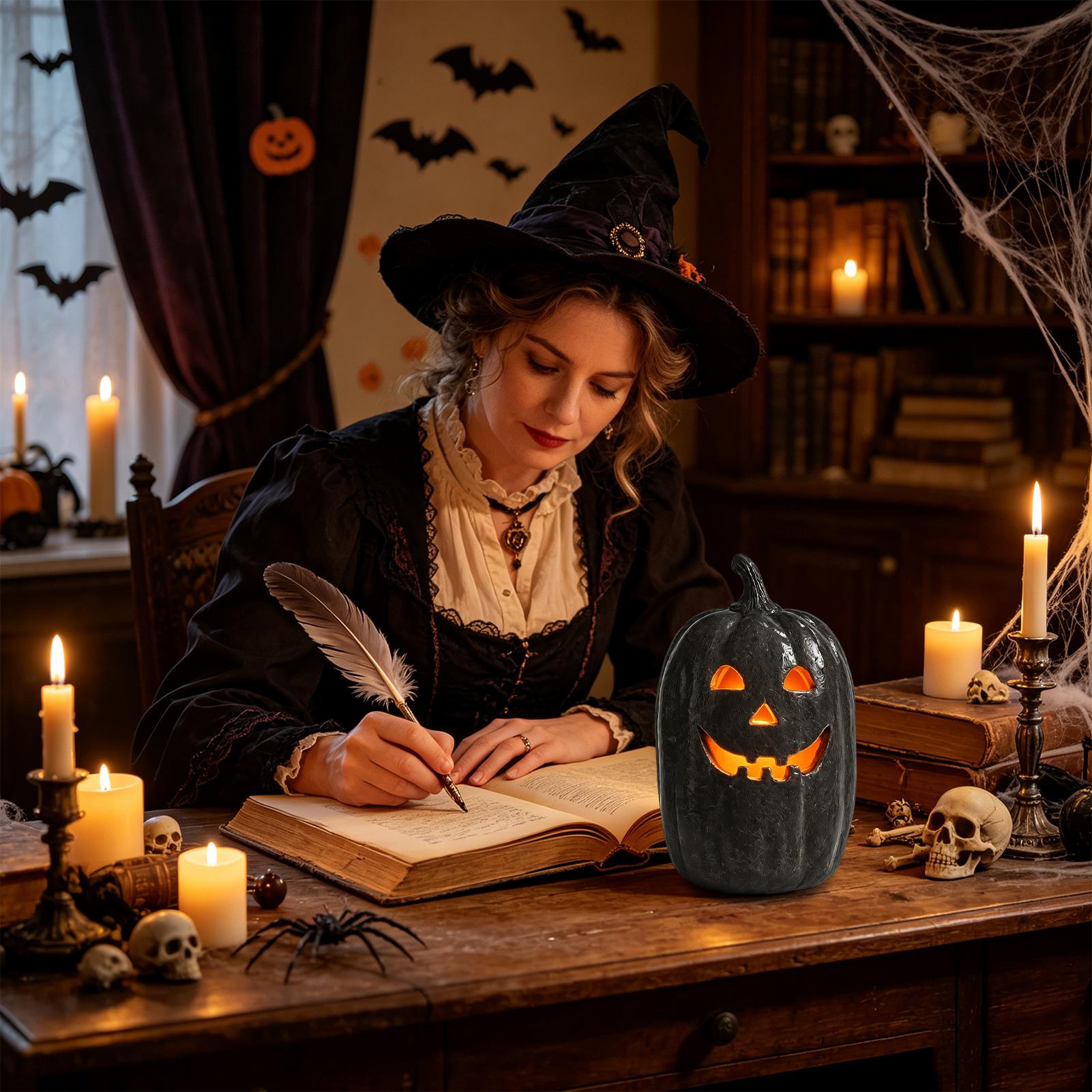 Spooky Pumpkin Lanterns Pumpki - Home Decor Handmade ulasan dan harga
