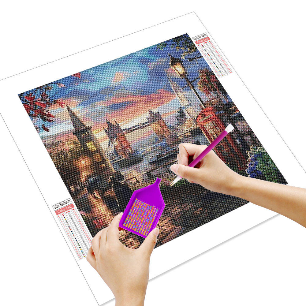 Huacan Diamond Painting Kit Lo - Home Decor London ulasan dan harga