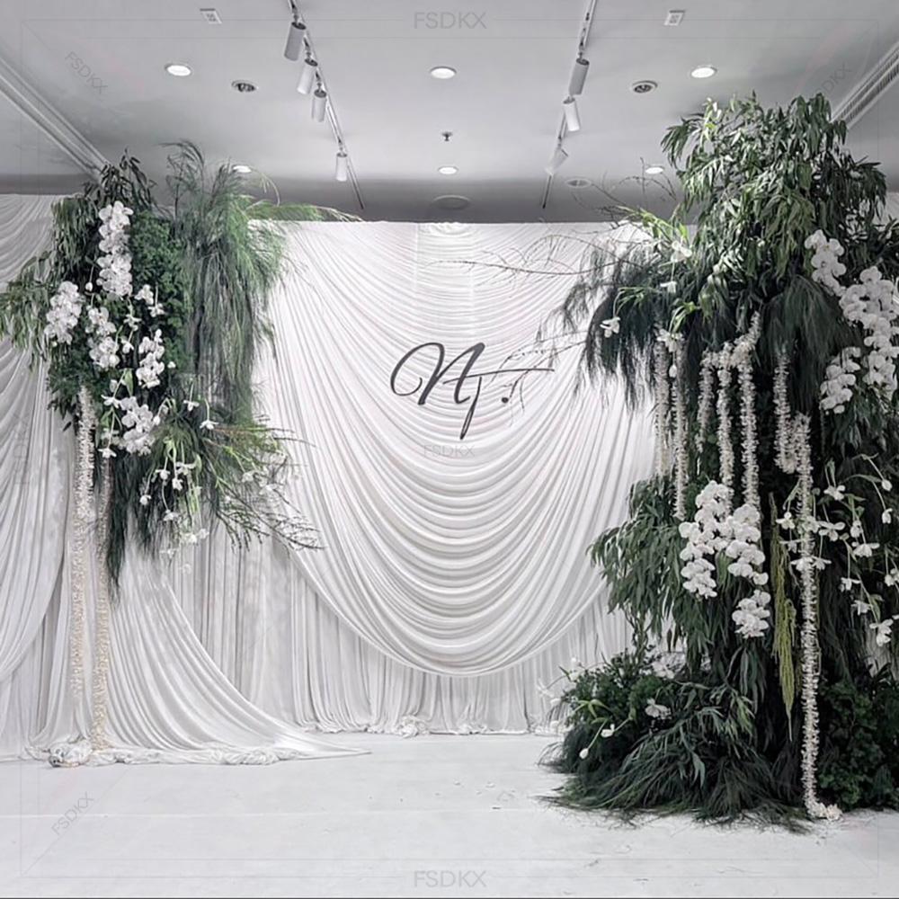 FSDKX Cheap White Ice Silk Clo - Home Decor White ulasan dan harga