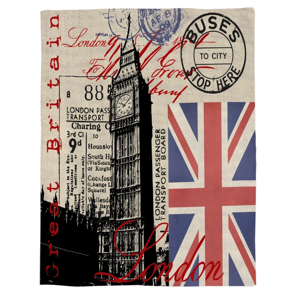 London Great Britain Big Ben F - Home Decor London ulasan dan harga