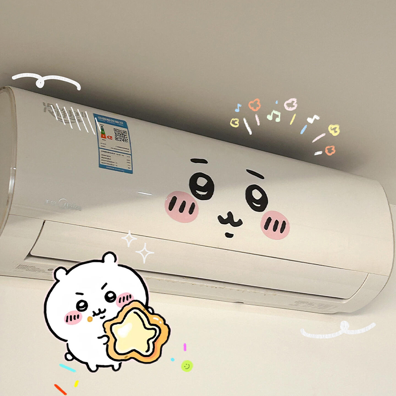 jiyi emoticon sticker air cond - Home Decor Market ulasan dan harga