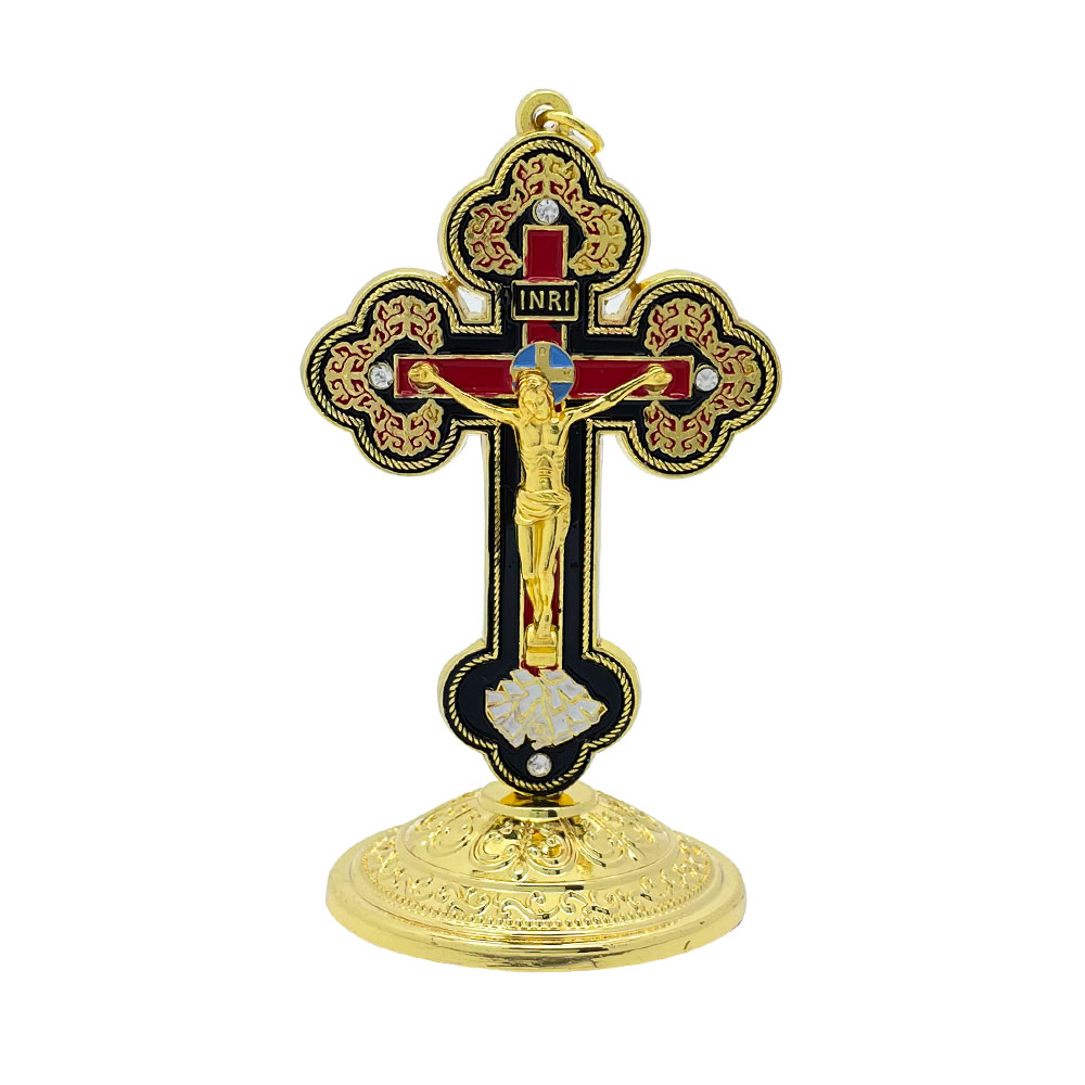 New2026 Catholic Standing Cruc - Home Decor Gift ulasan dan harga