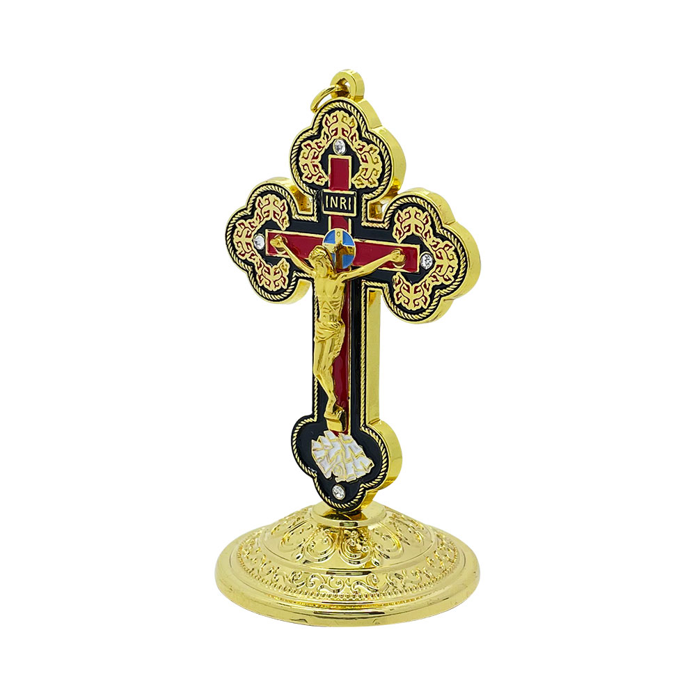 New2026 Catholic Standing Cruc - Home Decor Gift ulasan dan harga