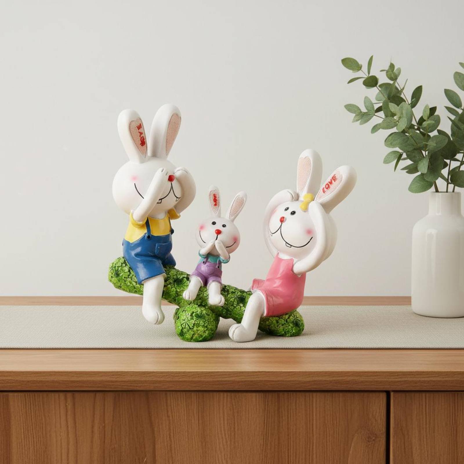 Resin Rabbit Statue European D - Home Decor Design Ideas ulasan dan harga