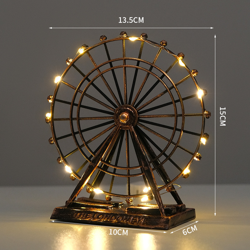 Glowing London Eye Ferris Whee - Home Decor London ulasan dan harga