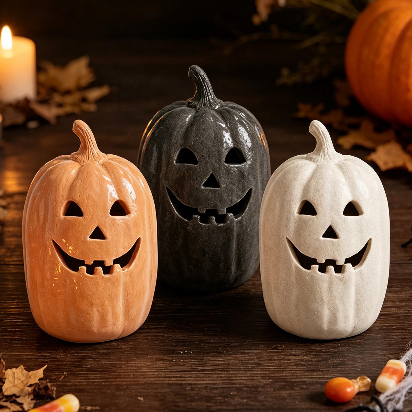Halloween Pumpkins Crafts Resi - Home Decor Handmade ulasan dan harga