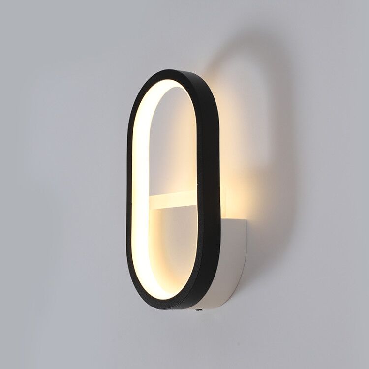 Modern Nordic LED Wall Lamp, M - Home Decor White ulasan dan harga