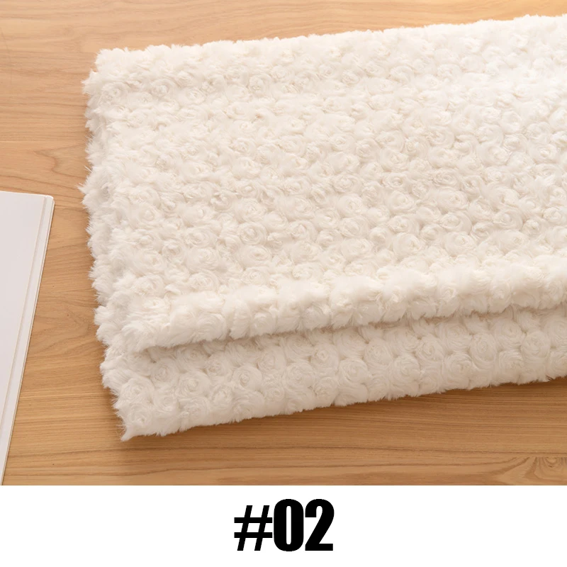 Imitation Rabbit Fur Fabric Ro - Home Decor Handmade ulasan dan harga