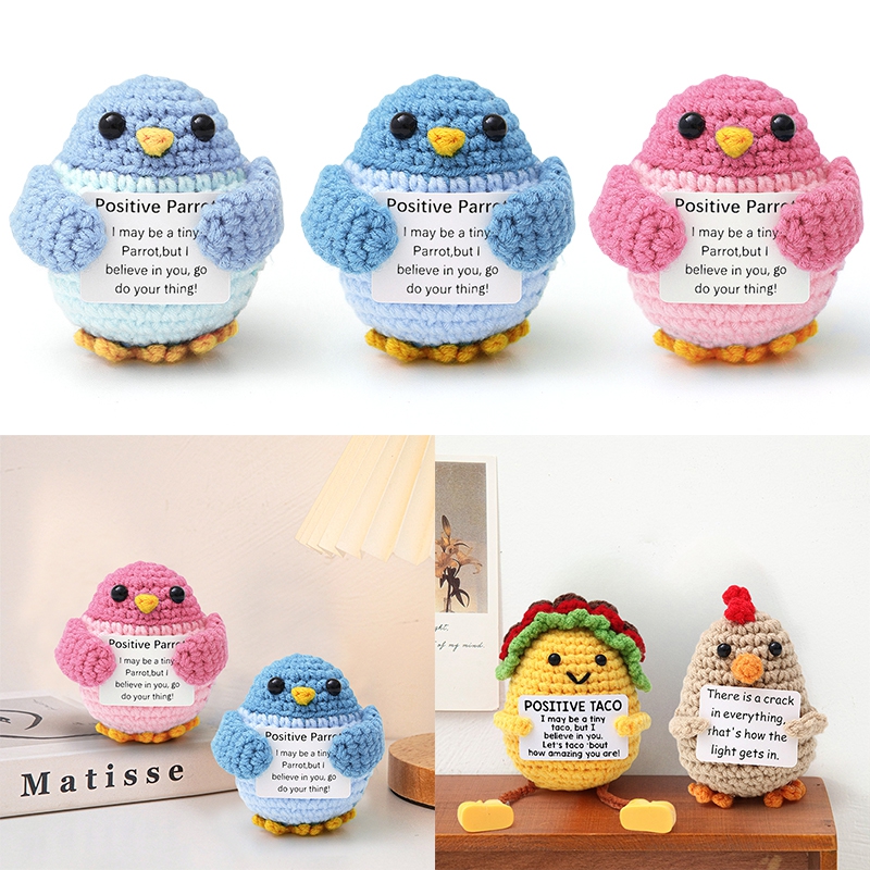 Handmade Mini Crochet Animals  - Home Decor Handmade ulasan dan harga