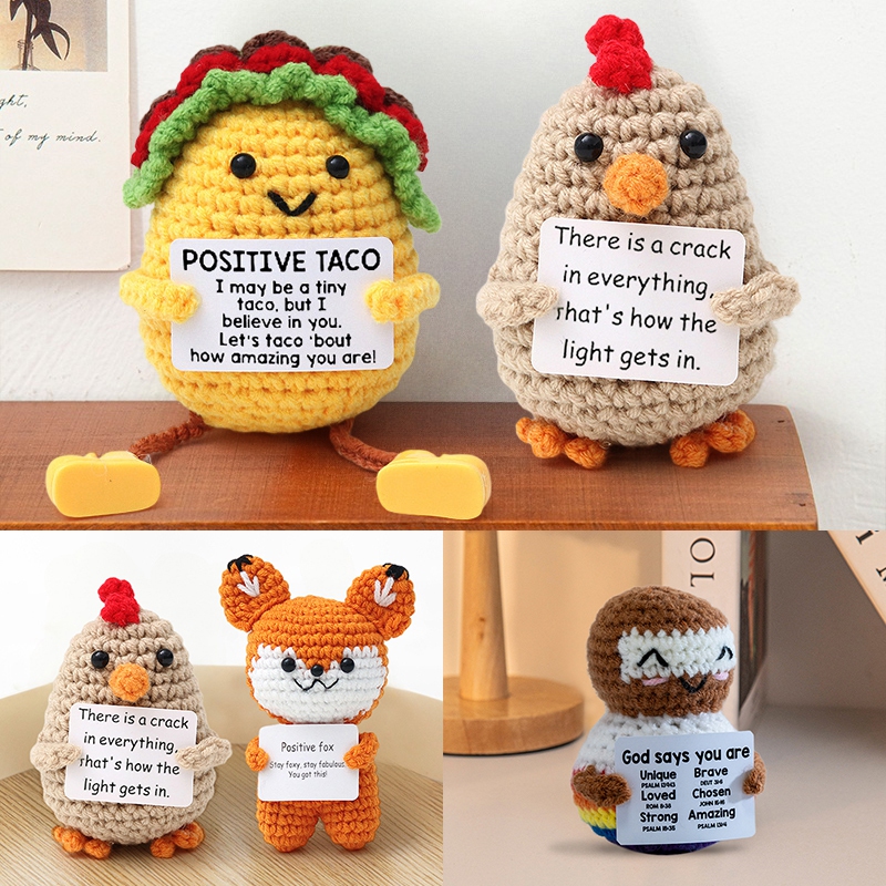 Handmade Mini Crochet Animals  - Home Decor Handmade ulasan dan harga