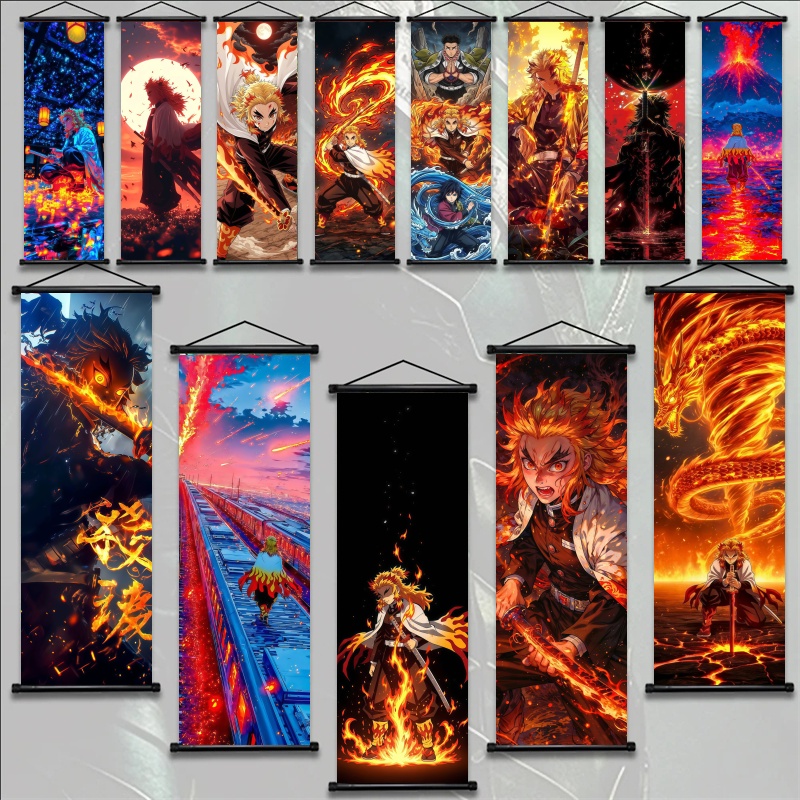 Demon Slayer Kyojuro Rengoku H - Home Decor Market ulasan dan harga