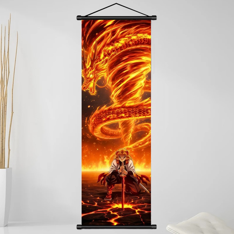 Demon Slayer Kyojuro Rengoku H - Home Decor Market ulasan dan harga