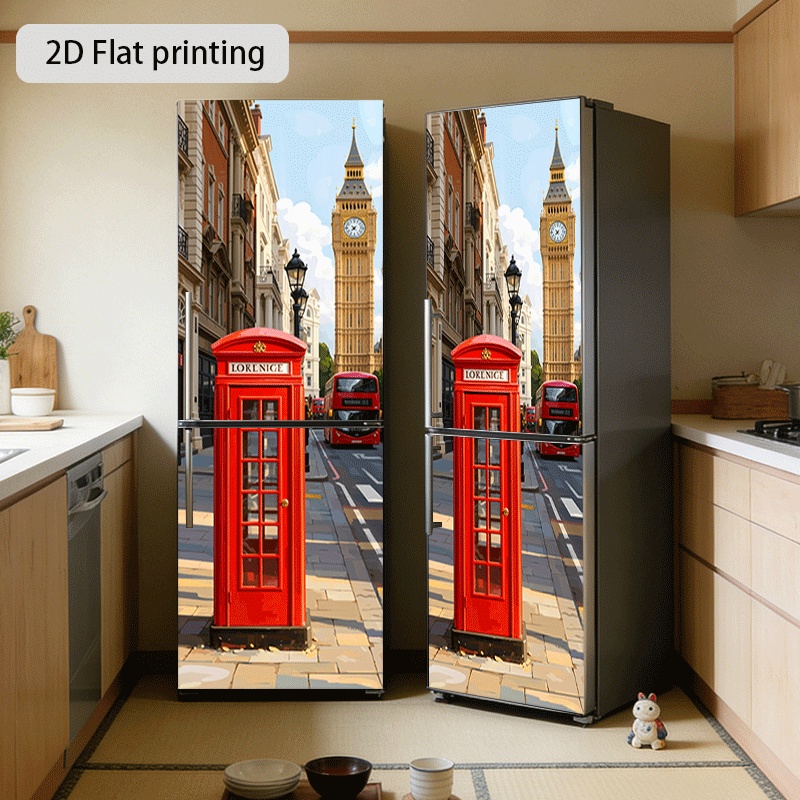 [23.62×70.87 inch] London Stre - Home Decor London ulasan dan harga