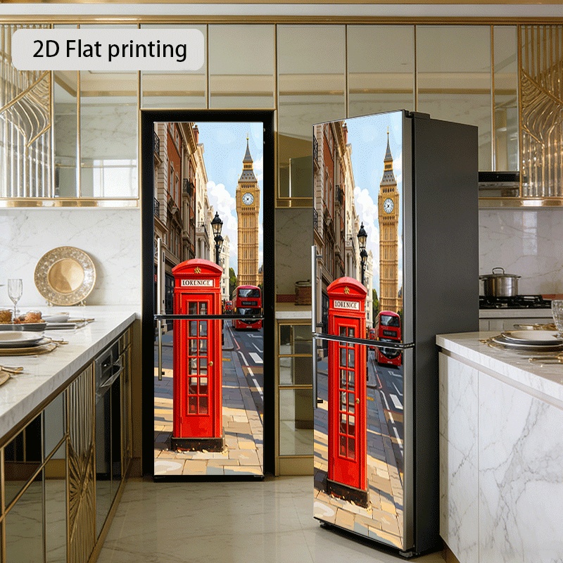 [23.62×70.87 inch] London Stre - Home Decor London ulasan dan harga