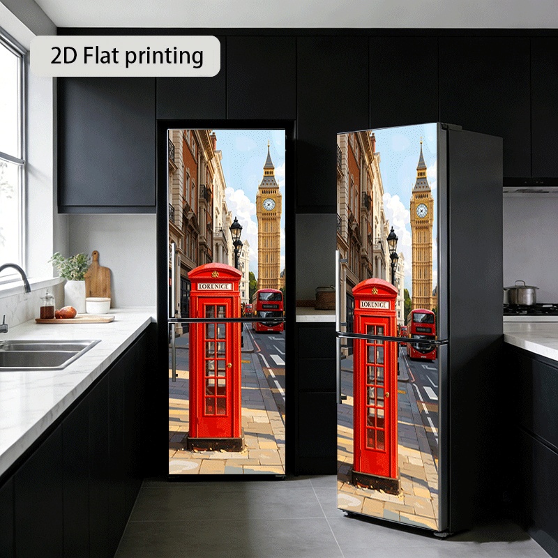[23.62×70.87 inch] London Stre - Home Decor London ulasan dan harga