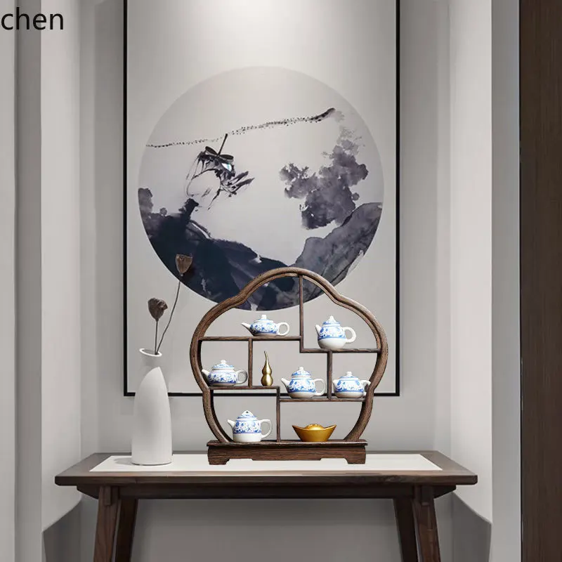7.15-c13  Retro Zen Tea Room B - Home Decor White ulasan dan harga