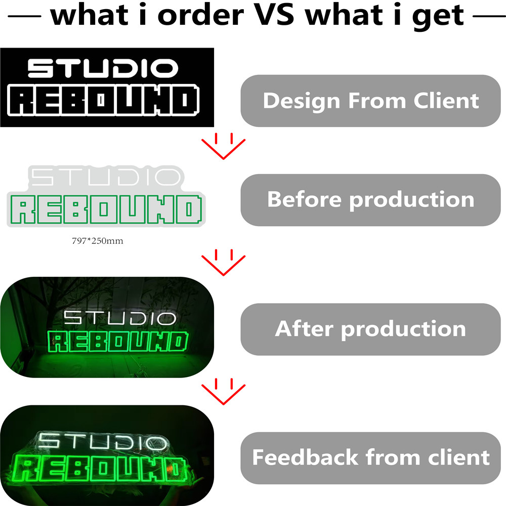 Custom Neon Sign Personalize w - Home Decor Design Ideas ulasan dan harga