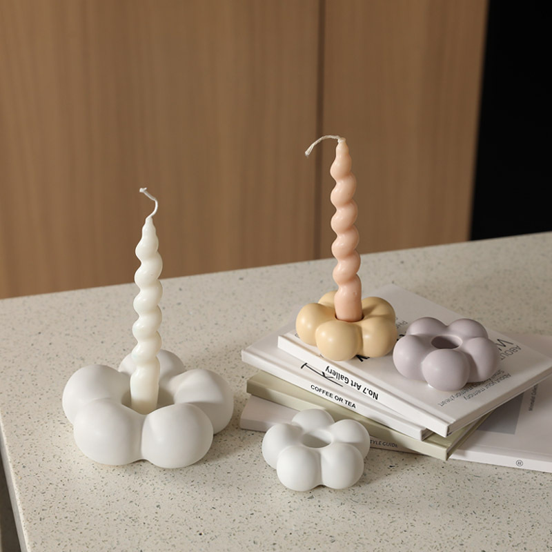 Home Decor Flower Shape Portab - Home Decor White ulasan dan harga