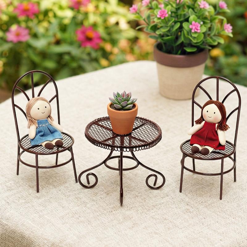1/3Pcs Dollhouse Garden Displa - Home Decor Market ulasan dan harga