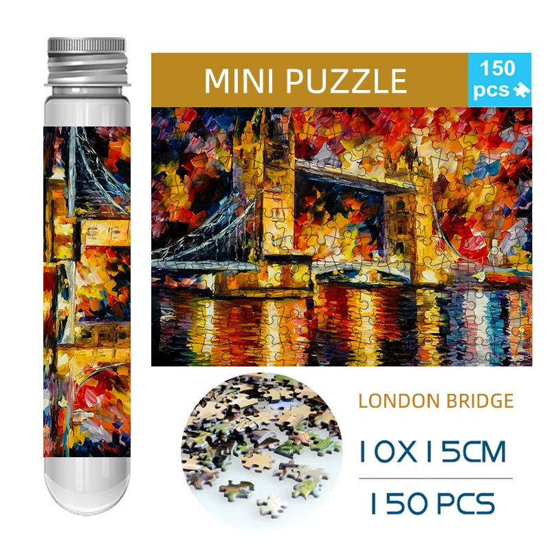 150pcs Mini Test Tube Puzzle L - Home Decor London ulasan dan harga