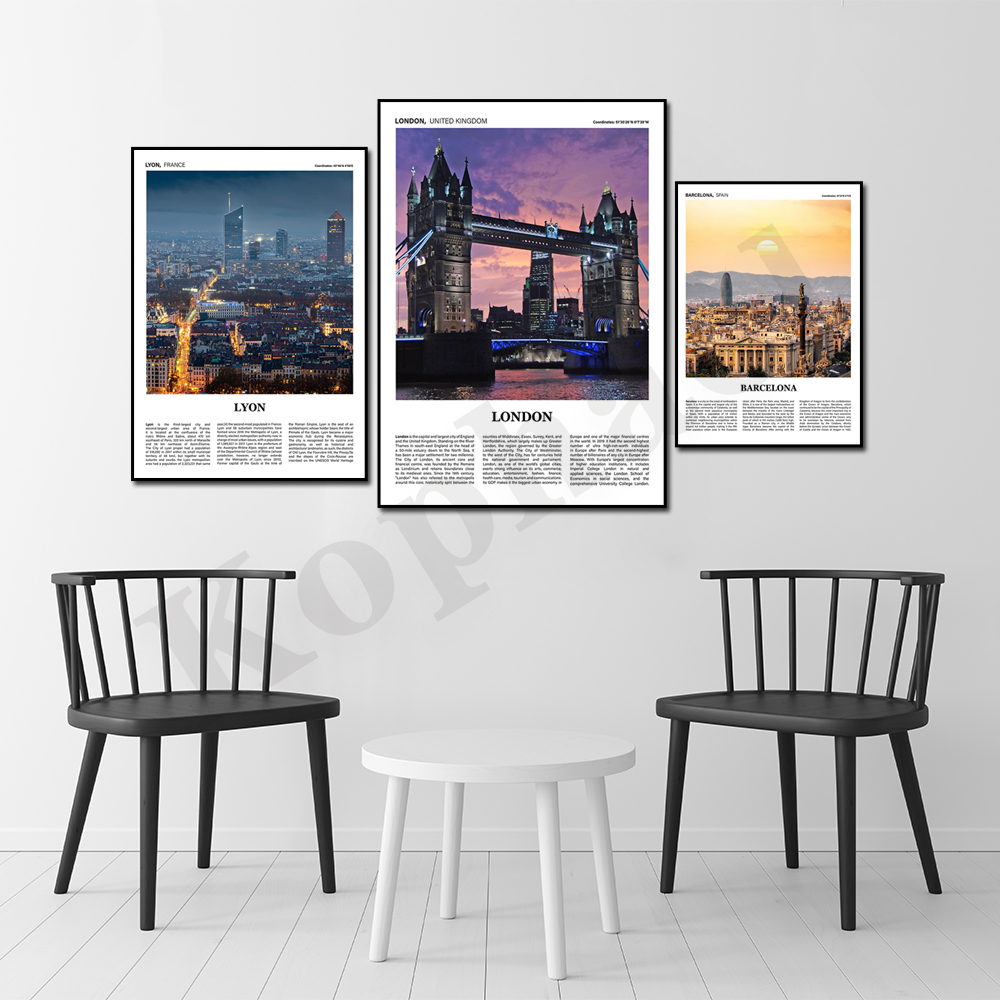 Copenhagen Barcelona London Zu - Home Decor Zurich ulasan dan harga