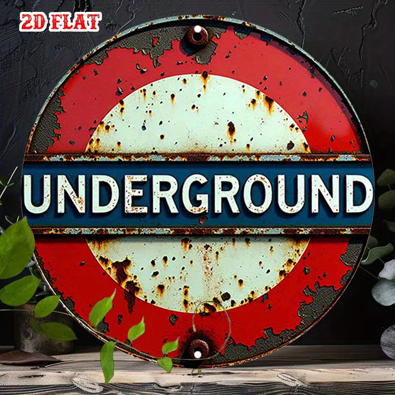 2D flat 1pc retro London Under - Home Decor London ulasan dan harga