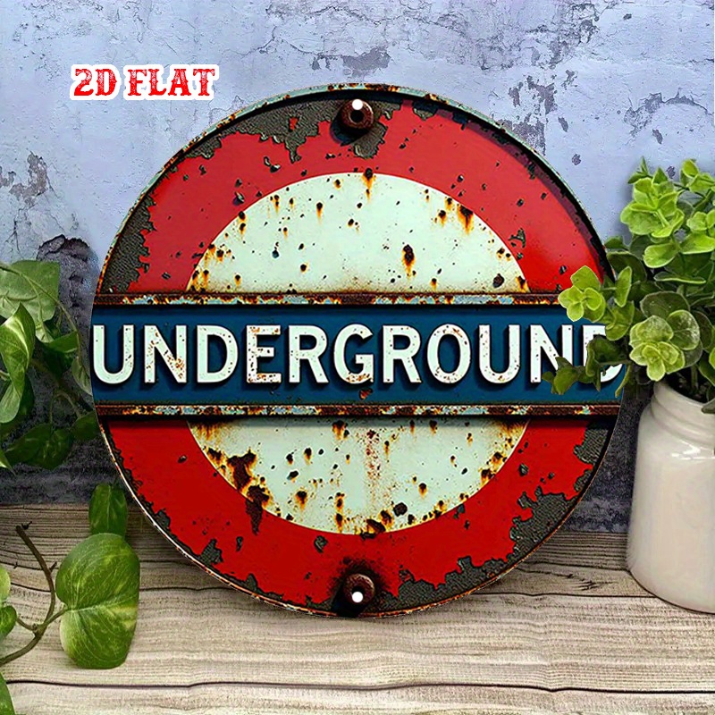 2D flat 1pc retro London Under - Home Decor London ulasan dan harga