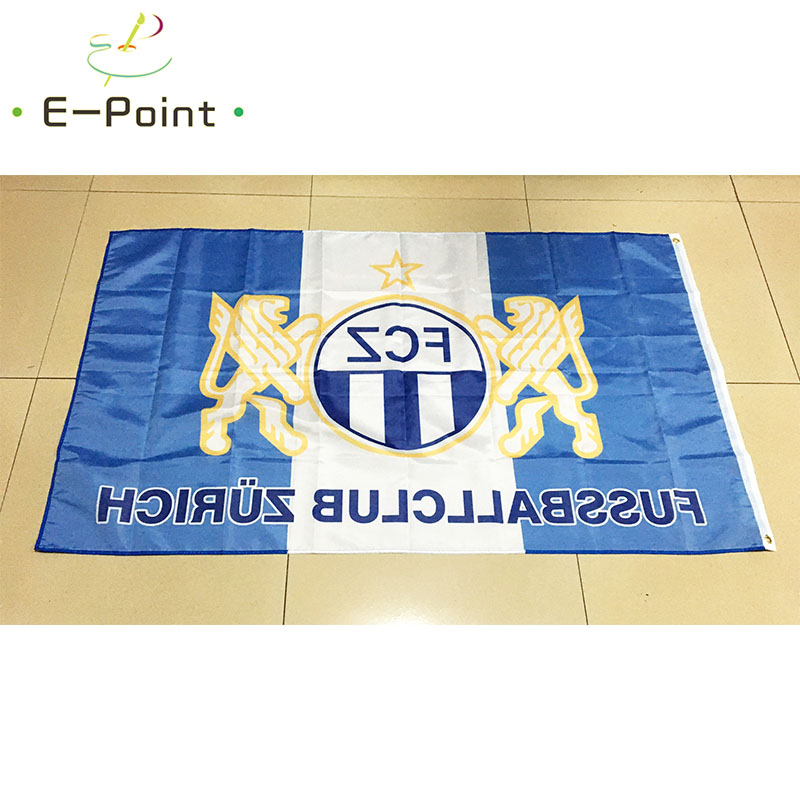 FC Zürich Flag 3ft*5ft (90*150 - Home Decor Zurich ulasan dan harga