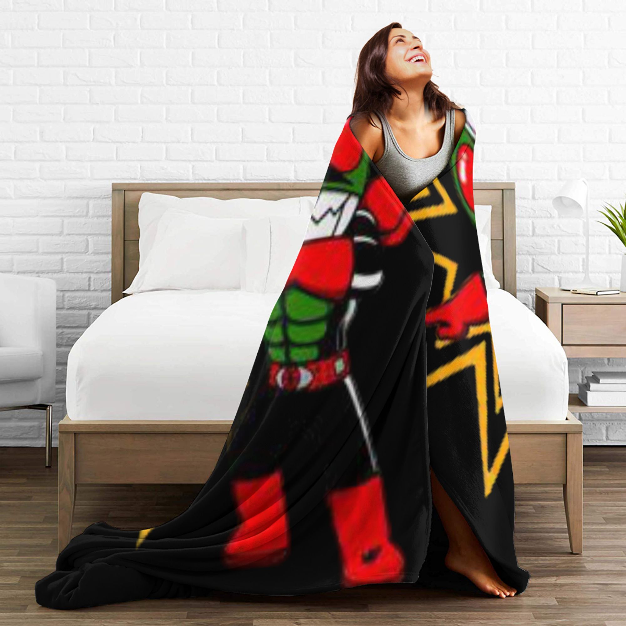 Kamen Rider Cartoon Blankets   - Home Decor Design Ideas ulasan dan harga