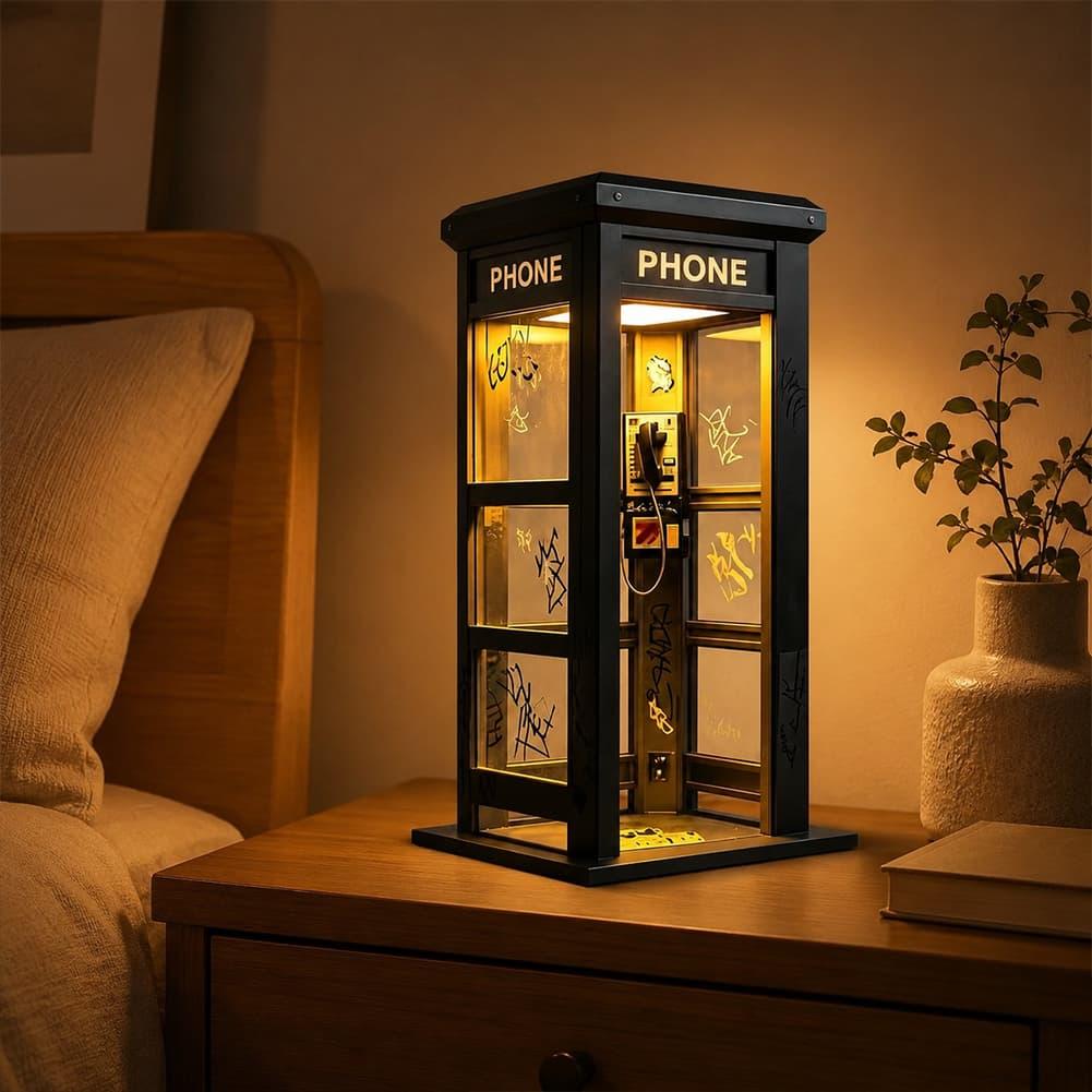 Vintage London Telephone Booth - Home Decor Gift ulasan dan harga