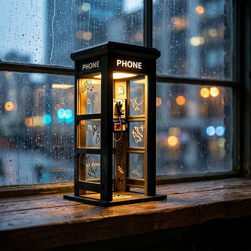 Vintage London Telephone Booth - Home Decor Gift ulasan dan harga