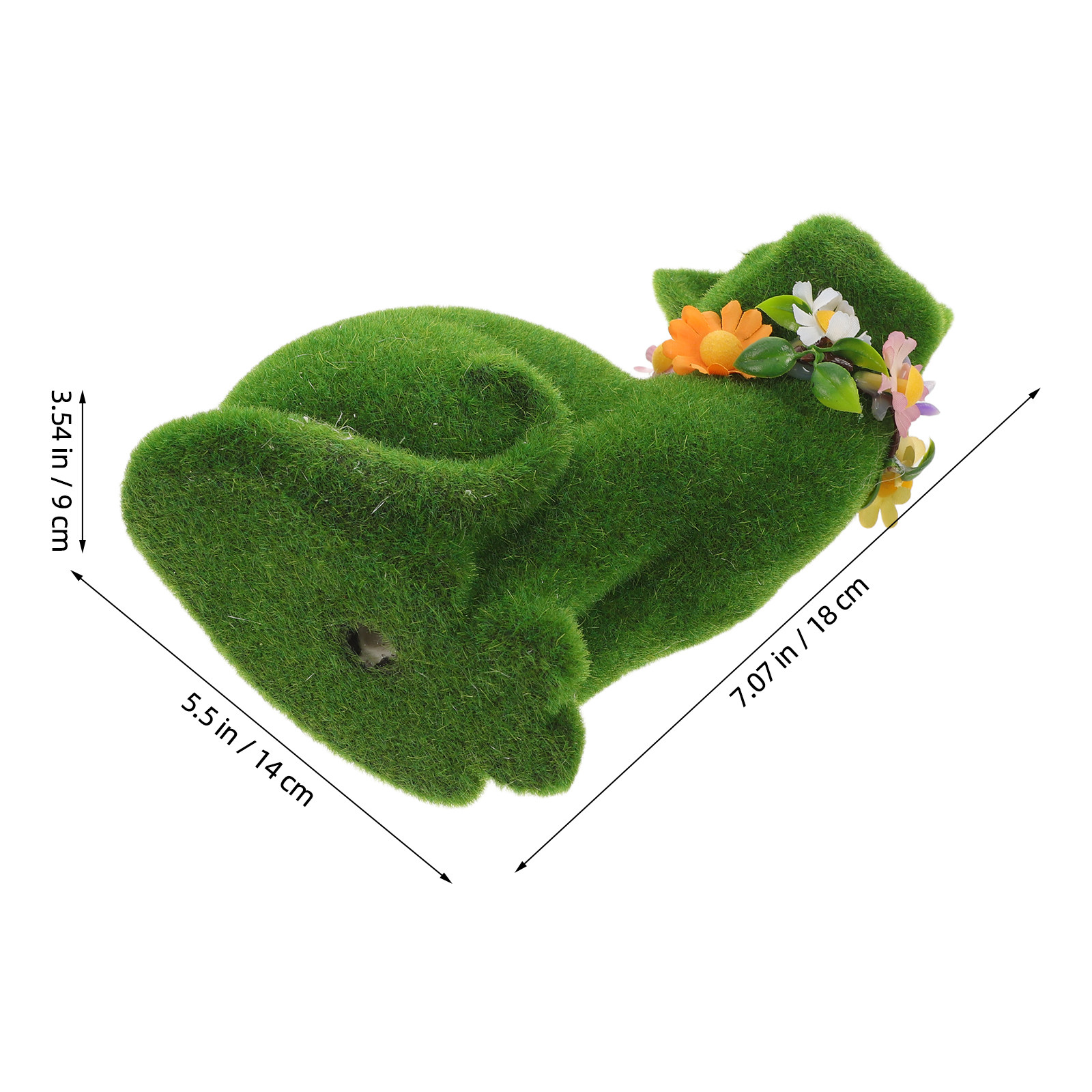 Green Flocked Cat Sculpture Re - Home Decor Design Ideas ulasan dan harga