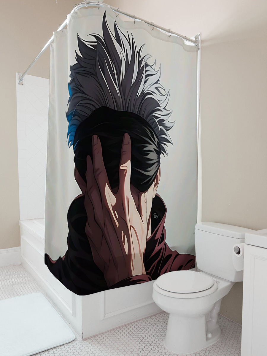 Anime Style Shower Curtain Uni - Home Decor Design Ideas ulasan dan harga
