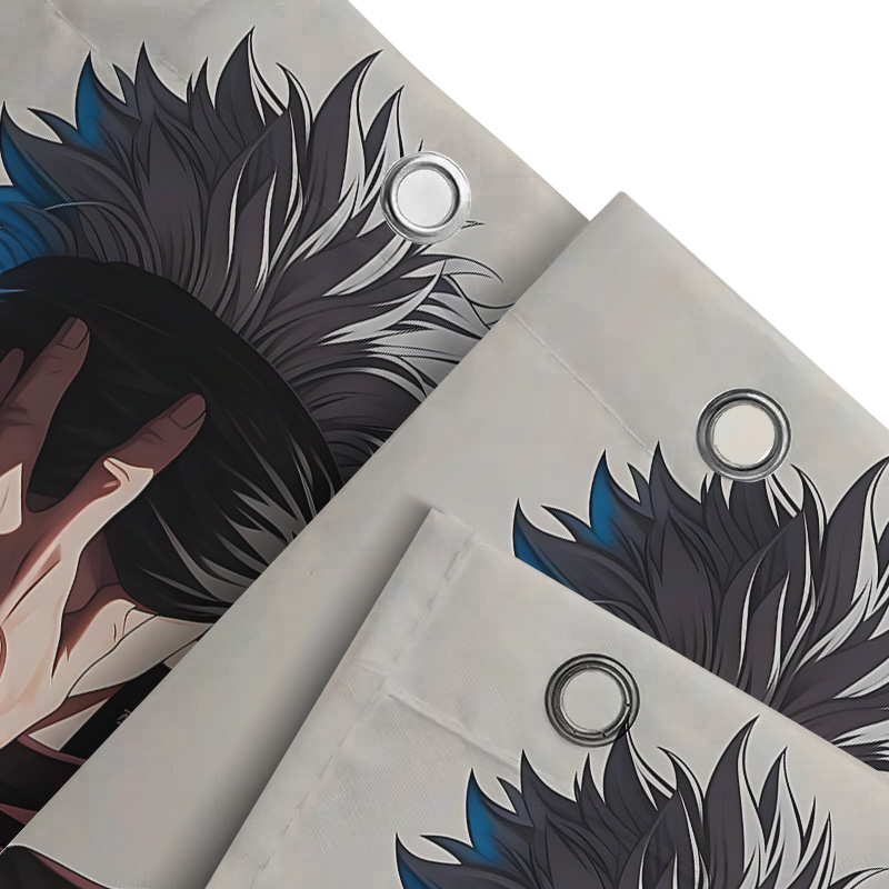 Anime Style Shower Curtain Uni - Home Decor Design Ideas ulasan dan harga