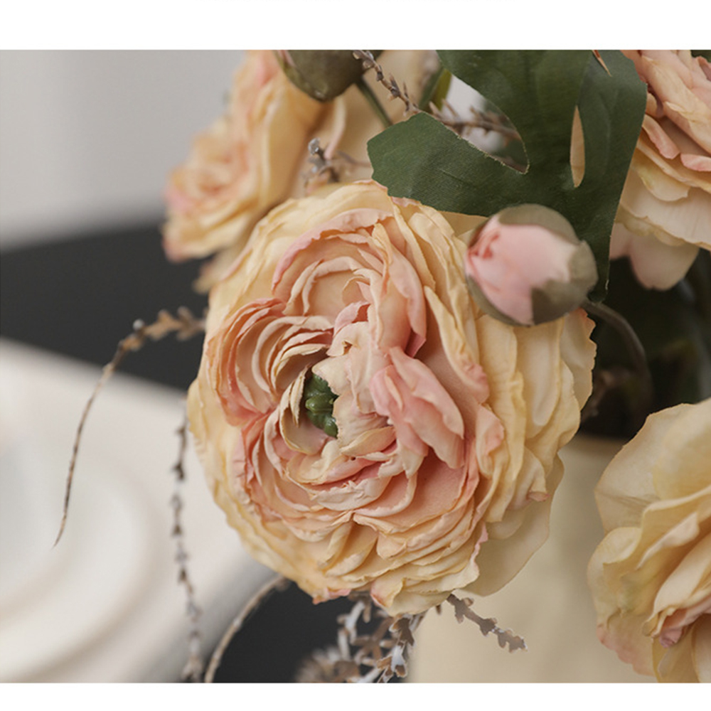 Silk Flower Realistic Design P - Home Decor Design Ideas ulasan dan harga