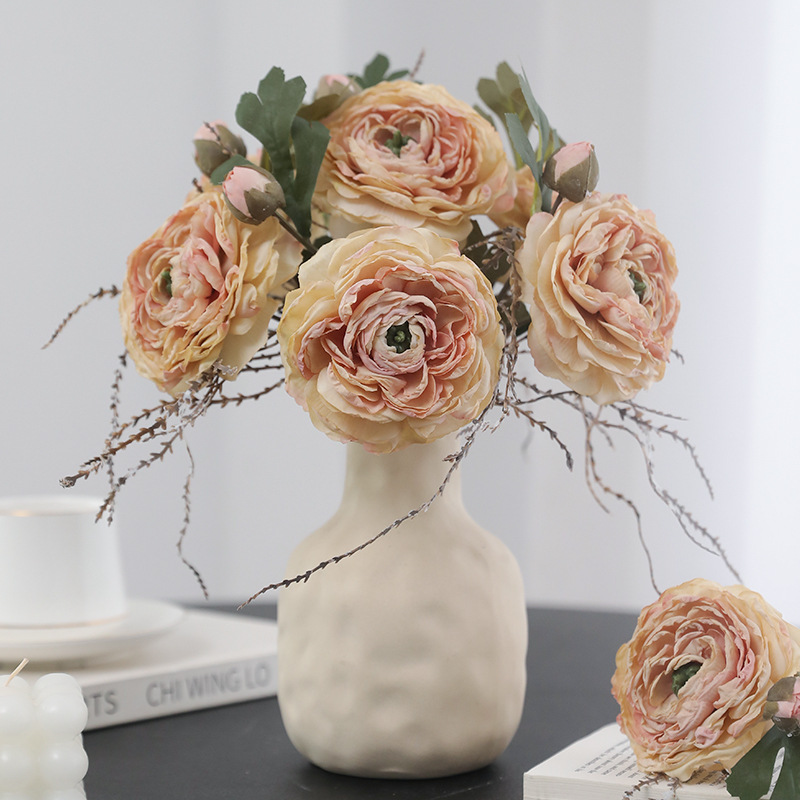 Silk Flower Realistic Design P - Home Decor Design Ideas ulasan dan harga