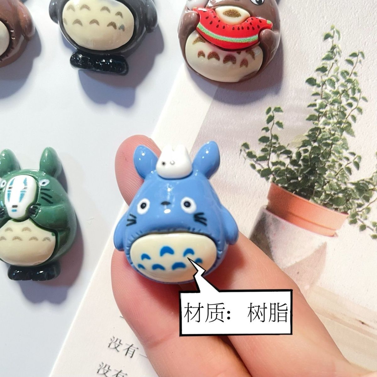 Totoro Anime Resin Fridge Magn - Home Decor Market ulasan dan harga